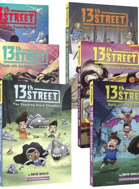 13th Street 第13街 1-6 6册套装 奇幻冒险桥梁书 初级章节书 6-10岁 儿童课外英文读物 培养独立自主阅读 英文原版进口图书