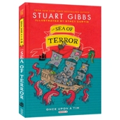 The Sea 精装 Once 进口图书 蒂姆 Upon Stuart 10岁 英文课外读物 英文章节书 Gibbs Terror 英文原版 奇幻冒险 Tim