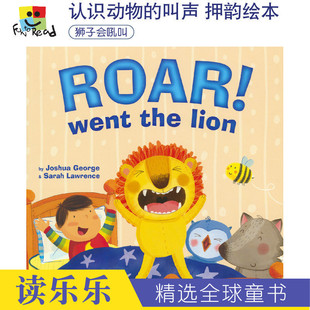 Lion 进口 Roar the 认识基本动物 英文原版 押韵睡前英语故事绘本 Went 狮子会吼叫