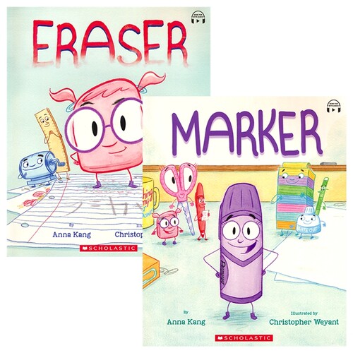 Eraser Marker 橡皮擦 马克笔 苏斯博士奖得主作品 名家故事绘本 图画书 英文原版进口儿童图书