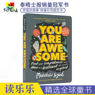 You Matthew 英文原版 人生励志自我鼓励积极情绪 很棒 正能量情绪引导书籍 你真 Awesome Are Syed