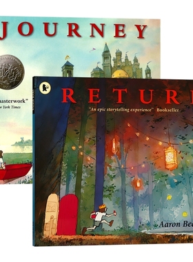 【自营】Journey Return 不可思议的旅程  儿童启蒙想象力图画故事书 Aaron Becker 凯迪克绘本奖 英文原版进口儿童图书