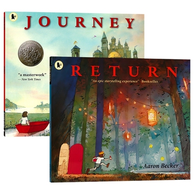 【自营】Journey Return 不可思议的旅程  儿童启蒙想象力图画故事书 Aaron Becker 凯迪克绘本奖 英文原版进口儿童图书