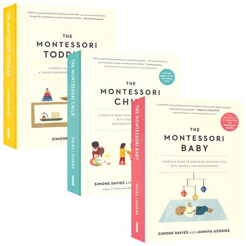 The Montessori Baby Child Toddler 蒙特梭利育儿法 蒙氏教育 新手父母养育指南 宝宝期启蒙期儿童期 家长指南 英文原版进口