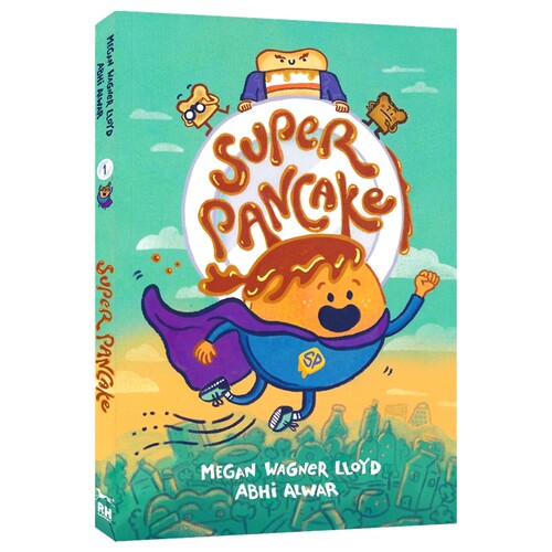 Super Pancake 超级煎饼 桥梁漫画 小学英语课外读物 英文原版进口儿童图书