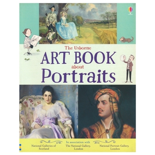 美术雕像 Art 尤斯伯恩 Usborne 人文素养 英文原版 about 小学课外阅读 book 进口图书 portraits 7岁 肖像艺术作品
