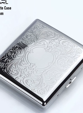 日本tsubota pearl坪田明珠烟盒双层压花85mm/20支装香男士礼物