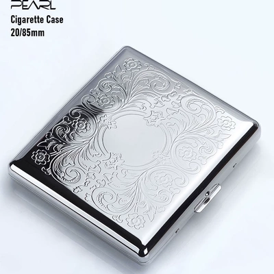 日本tsubota双层压花烟盒