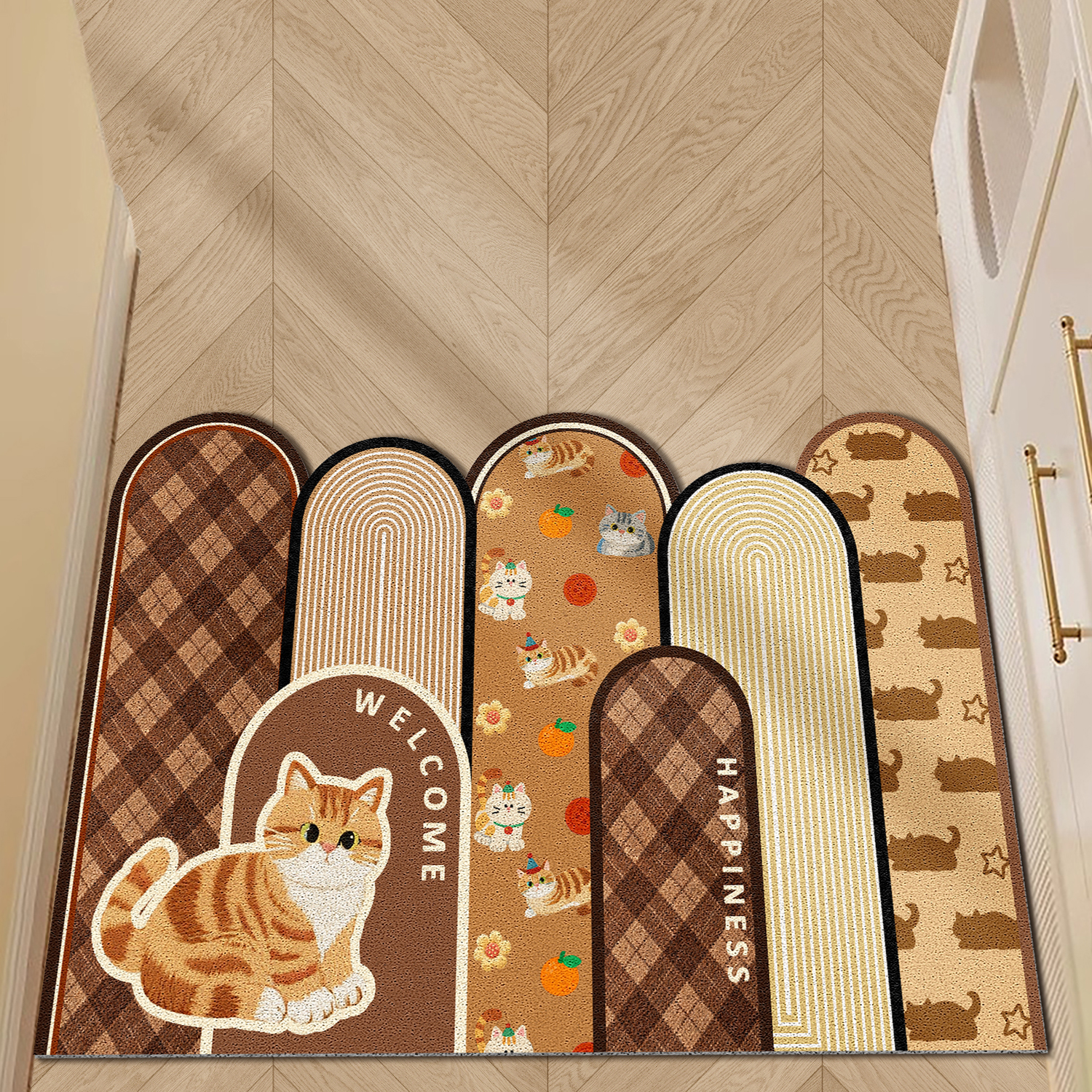 入户门丝圈地垫防滑脚垫子