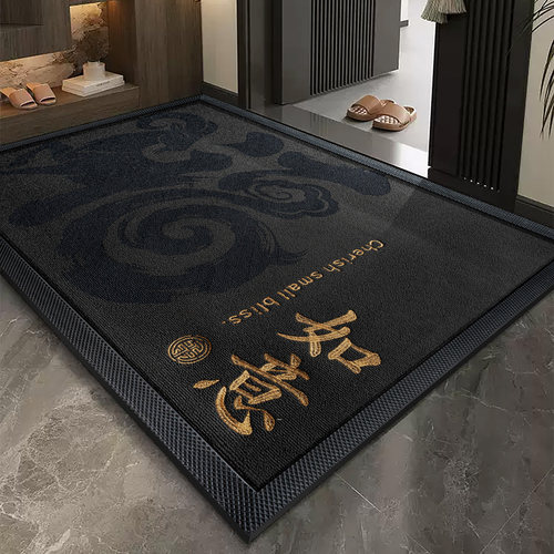 高端刺绣入户门垫耐脏免洗除尘