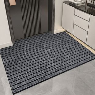 进门地垫门垫入户门吸水防滑地毯家用室内除尘垫子纯色门口蹭脚垫