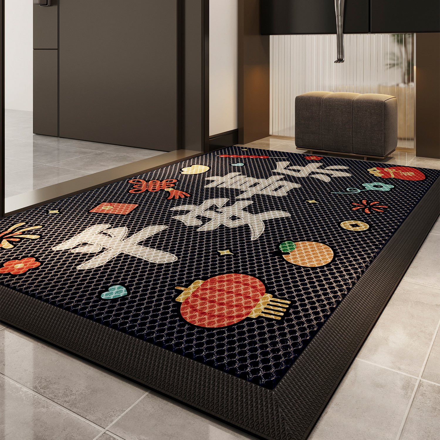 高端大门口入户门垫防水防滑