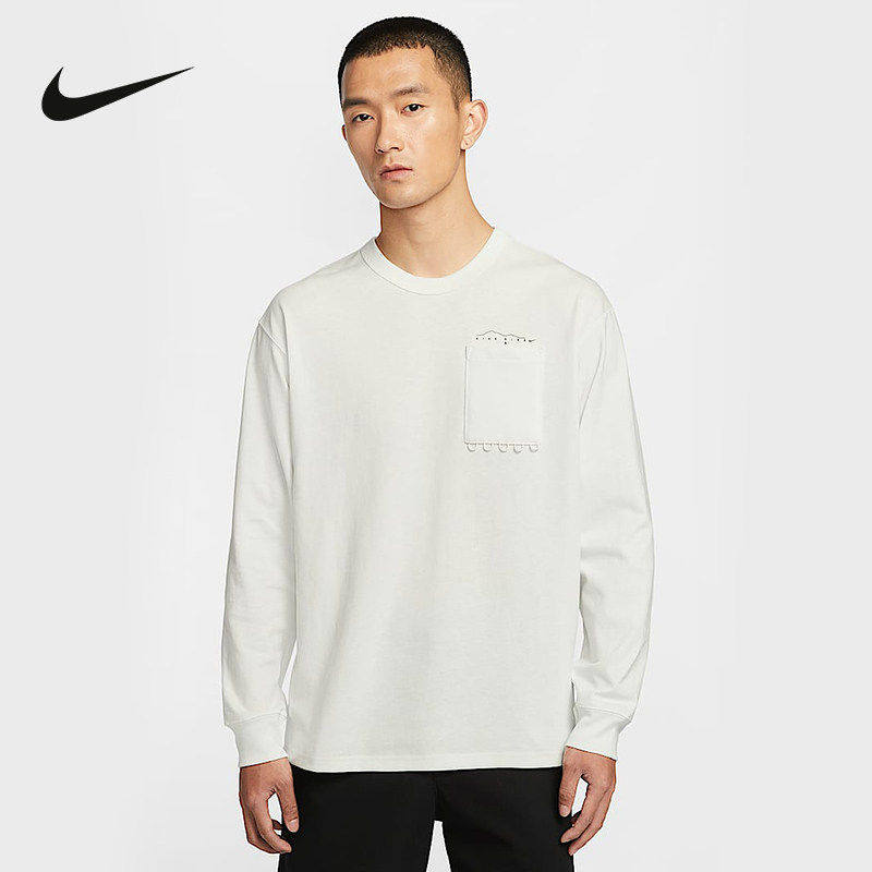 NIKE耐克长袖T恤男款PREM运动休闲圆领长袖透气打底衫 IF0369-121