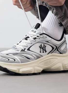 MLB男鞋女鞋情侣运动鞋纽约洋基潮流时尚缓震休闲鞋3ASHWD15N