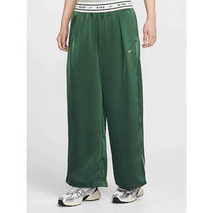 323 IH1327 NIKE耐克女子宽松中腰阔腿休闲裤 简约百搭潮流长裤