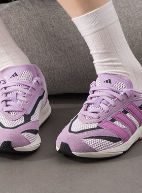 adidas阿迪达斯LIGHTBLAZE LP流光跑鞋女鞋透气运动休闲鞋 JS3201