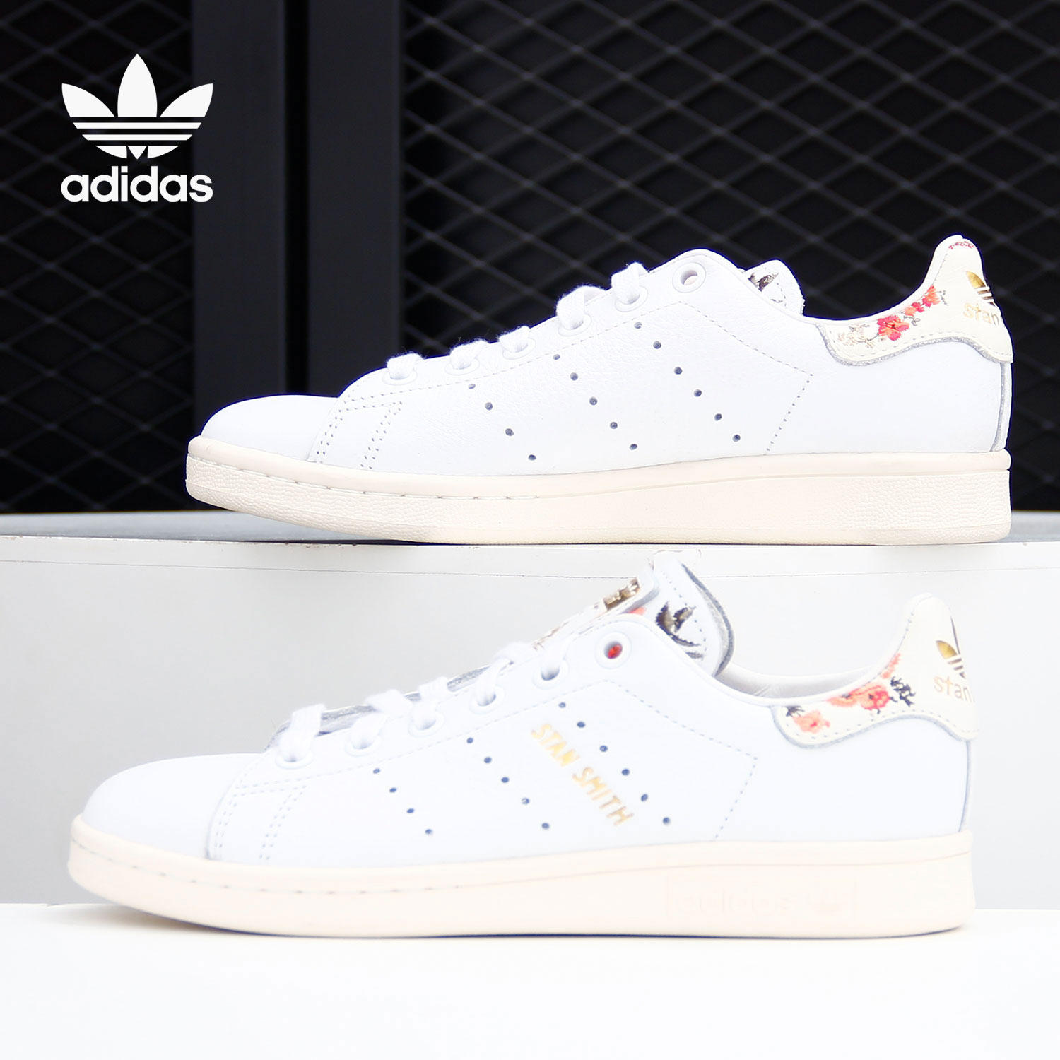 Adidas/阿迪达斯正品 三叶草STAN SMITH W男女经典休闲板鞋FY8734