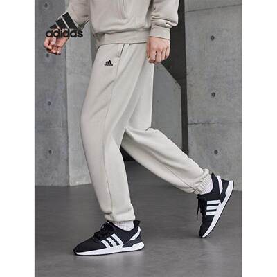 Adias男女裤毛圈加厚保暖