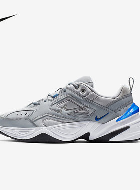 Nike耐克男鞋M2K Tekno复古老爹鞋灰色厚底休闲跑步鞋AV4789-005
