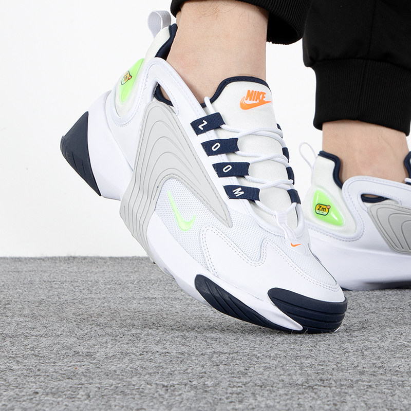 nike耐克男鞋zoom 2k复古老爹鞋厚底运动鞋轻便休闲鞋fb1855-131