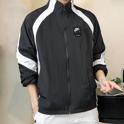 NIKE耐克男子梭织夹外套宽