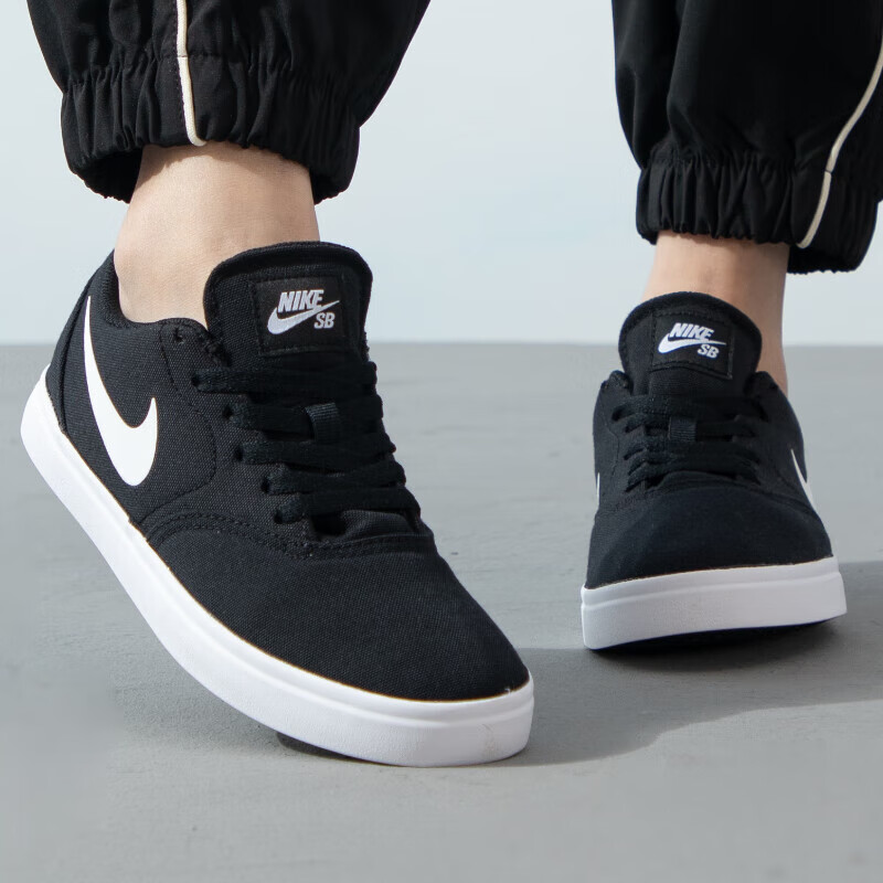 nike耐克正品夏季新款帆布鞋女软底低帮板鞋透气运动鞋防滑休闲鞋