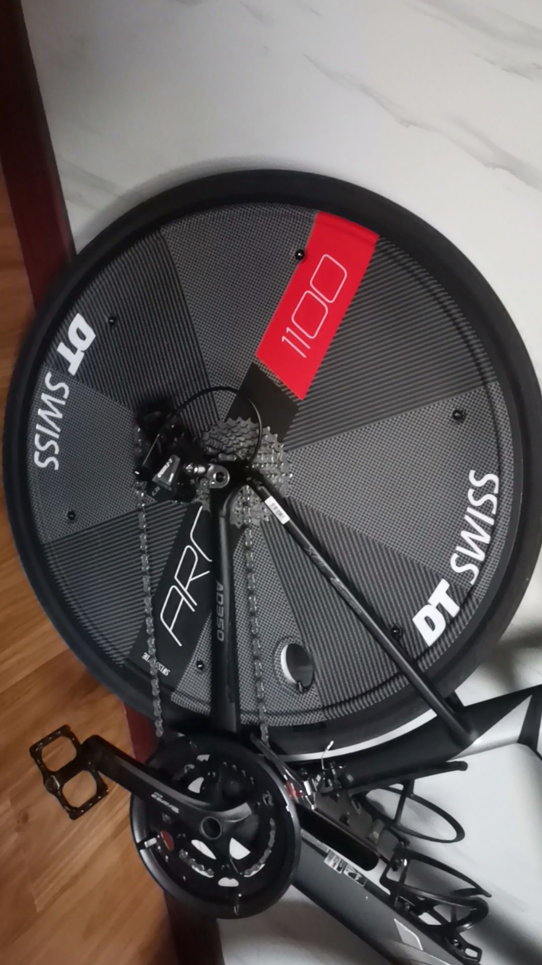 DT SWISS ARC1100款700C封盘风盘文化饼2片