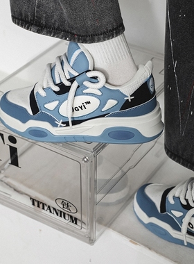 X6002P65百搭运动休闲潮鞋男鞋秋季新款小众原创设计板鞋日系港风