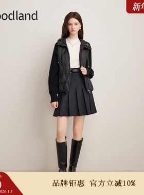 【云朵0压感】Goodland美地冬季针织保暖连帽短款羽绒服
