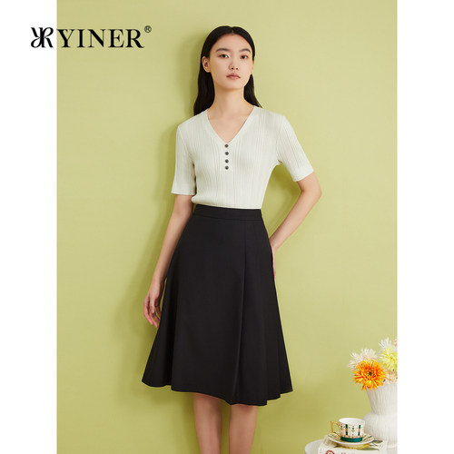 【天丝系列】YINER音儿专选夏季法式莱赛尔亮丝毛针织衫