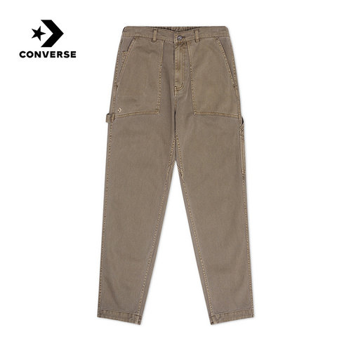 Converse匡威男裤2025春季新款梭织长裤运动休闲裤 10028465-A01