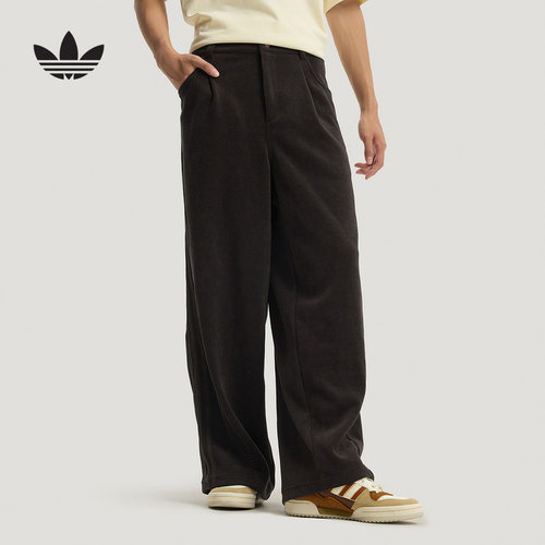 adidas阿迪达斯三叶草马年新年款运动裤2026春男针织长裤 KT0683