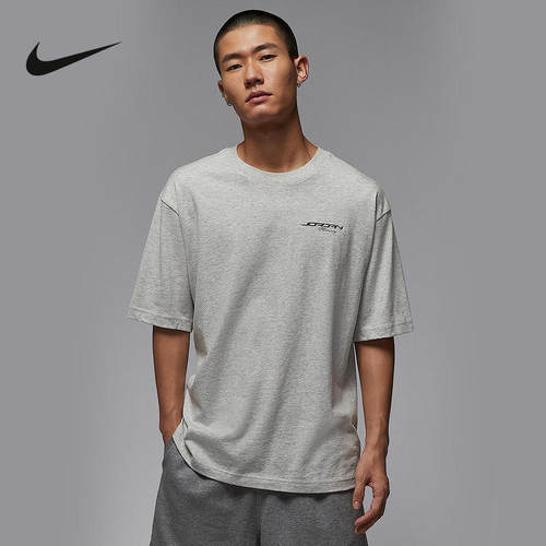 Nike耐克AJ短袖男夏季Jordan赛车印花宽松透气运动T恤IF0783-050