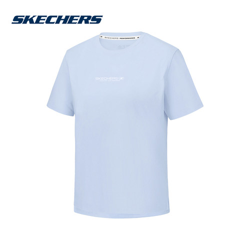 Skechers斯凯奇半袖2026夏新品男款圆领棉质短袖T恤衫 P226W290