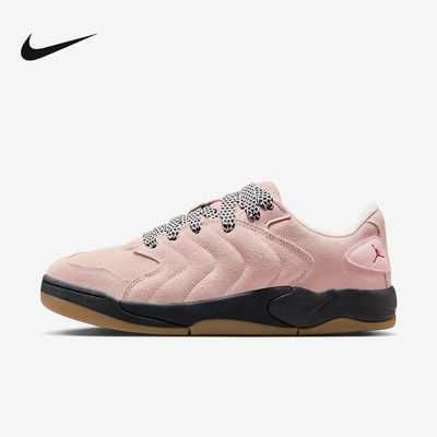Nike耐克男鞋JORDAN SESSION黑粉色低帮复古板鞋运动鞋IB3731-600
