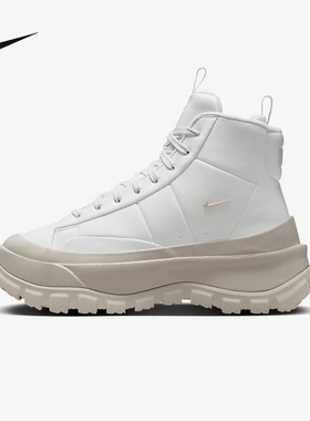 耐克Nike Blazer Mid Roro女子休闲鞋厚底高帮增高靴子FQ9065-100