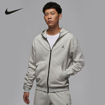 JORDAN耐克DRI-FIT速干外套开衫卫衣男运动连帽夹克FV8603-050