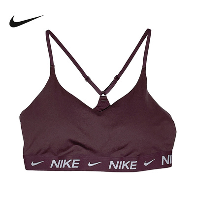 Nike耐克INDY女胸衣可调节低强度支撑速干衬垫运动内衣FD1063-502