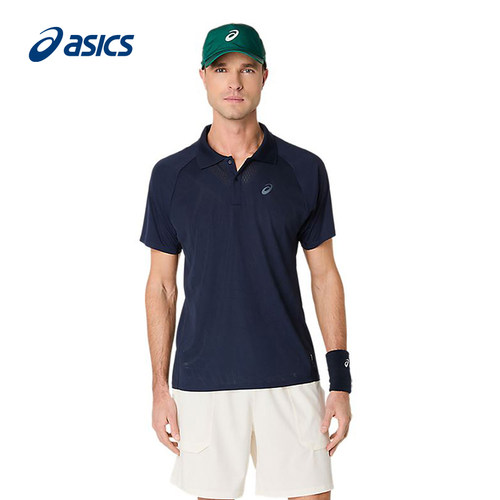 ASICS|（新款）2025F/W男短袖POLO 2041A365-400