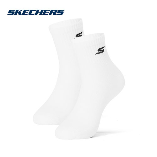 Skechers斯凯奇短筒袜男士舒适透气棉袜柔软针织袜 P425M208/038Q