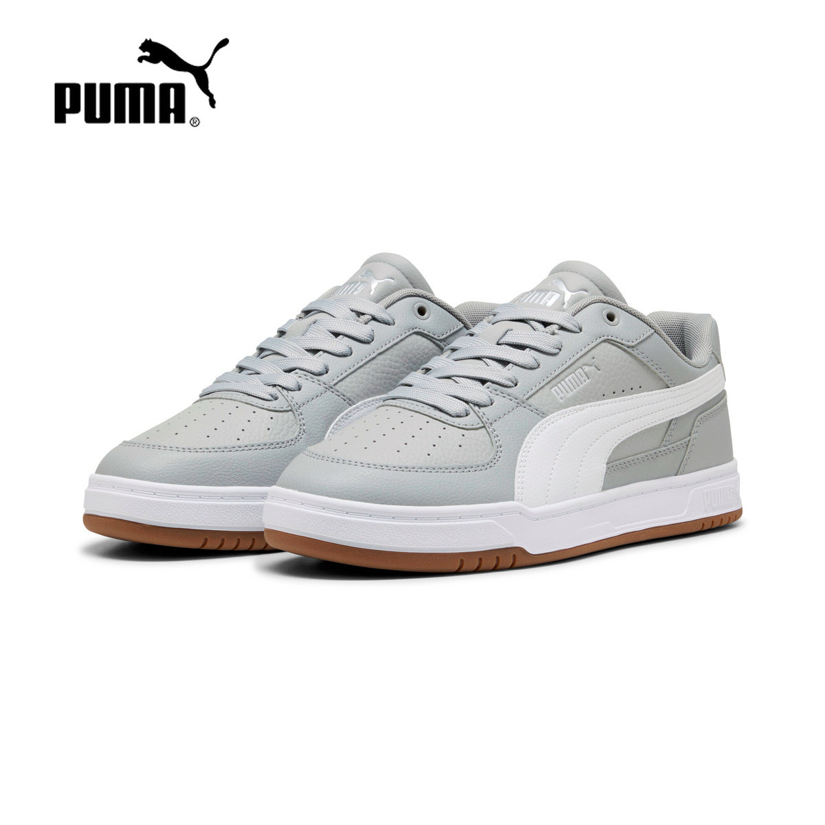 PUMA彪马运动鞋夏季新款男女休闲鞋情侣低帮鞋灰白板鞋 404484-32图片