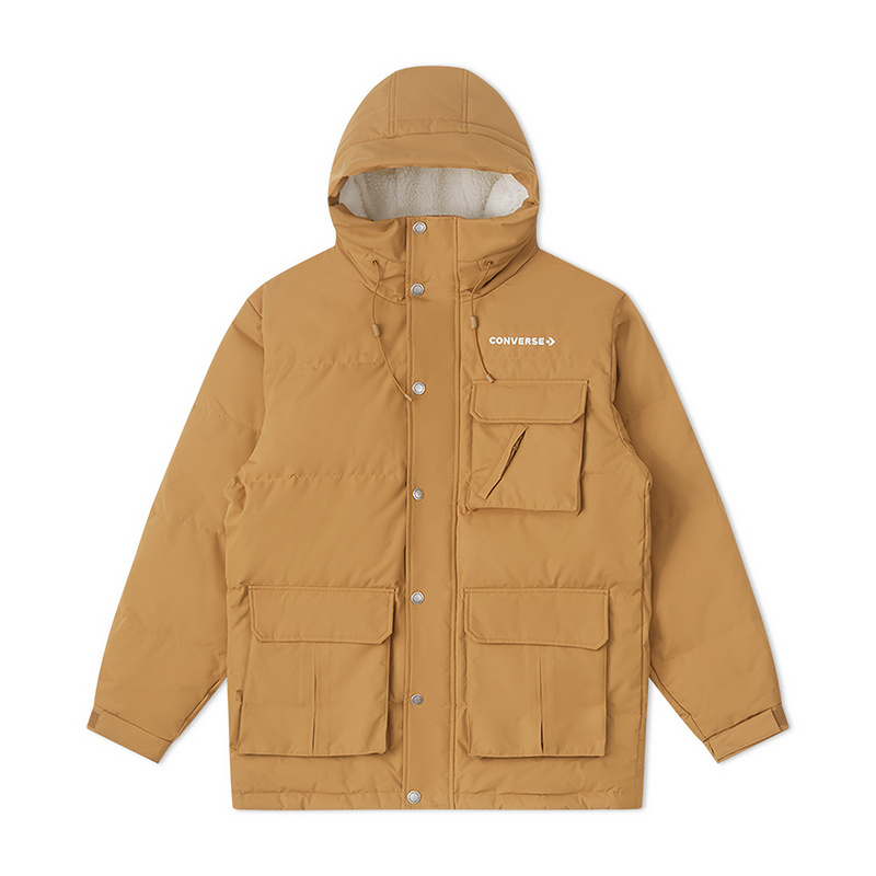 converse匡威男女冬季多口袋连帽保暖羽绒服外套10026917-A02