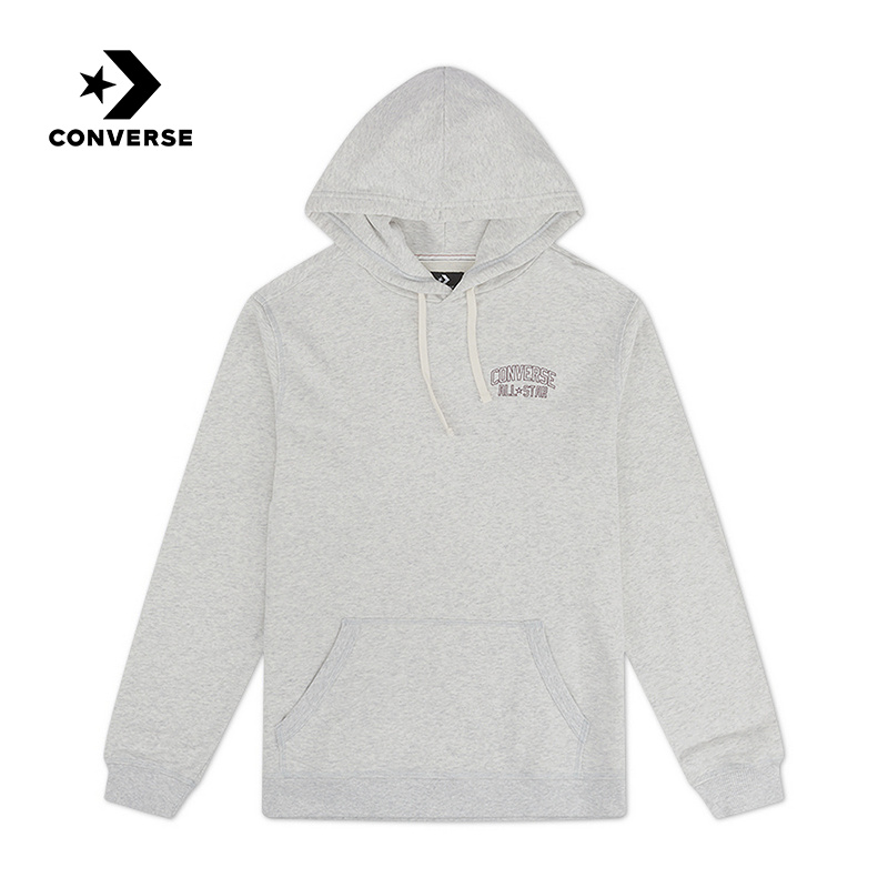 Converse匡威2025春季男款休闲运动卫衣针织连帽套衫10028454-A01