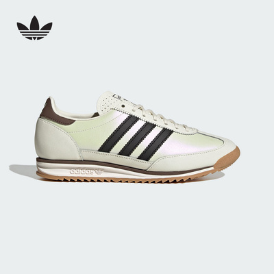 adidas阿迪达斯三叶草T头鞋2026春女SL 72薄底运动鞋德训鞋IH9169