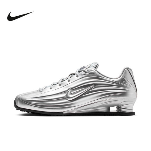 NIKE耐克 Shox Z 女鞋户外银色休闲复古运动鞋休闲鞋 IO7843-002