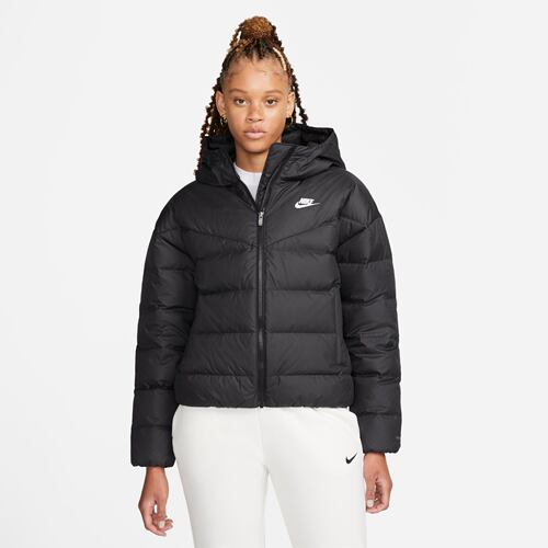 Nike耐克羽绒服女WINDRUNNER冬季防风拒水夹克连帽外套DQ5904-010