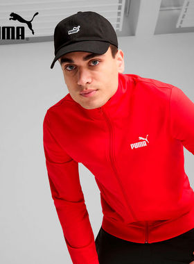 PUMA彪马户外遮阳棒球帽2026春黑色男女鸭舌运动帽子 025997-01