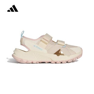 adidas阿迪达斯2026夏女大童HYDROTERRA AT运动休闲凉鞋 KJ1880