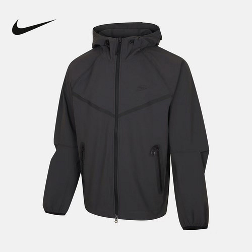 NIKE耐克男子夹克Dri-FIT夏速干梭织全长拉链开襟外套 IU7635-060