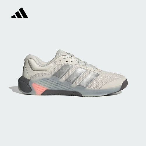 adidas阿迪达斯DROPSET 4全力战将超轻缓震回弹力量训练鞋 JR4678